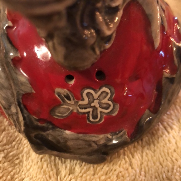 Blue Sky Clayworks Heather Goldminc 2012 Dragon/Vine Salt & Pepper 5”x5” - Picture 5 of 9